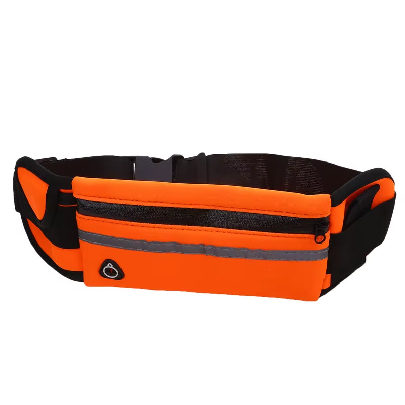 Versatile Sport Running Waist Bag - Comfortable Fanny Pack for Gym, Cycling & Outdoor Activities, Perfect Phone Case & Safety Tape Included!