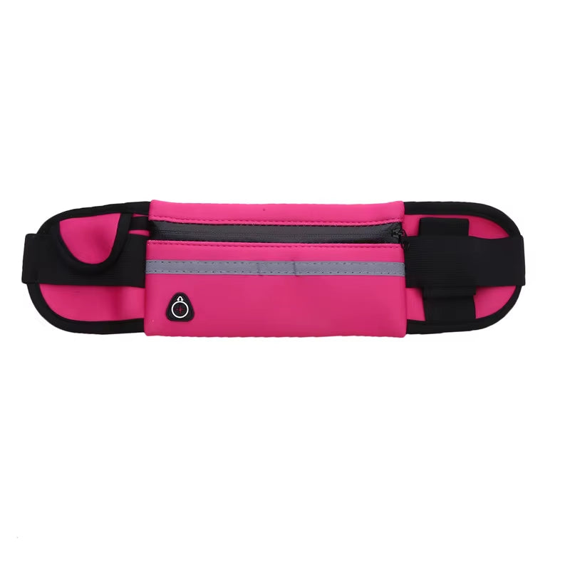 Versatile Sport Running Waist Bag - Comfortable Fanny Pack for Gym, Cycling & Outdoor Activities, Perfect Phone Case & Safety Tape Included!