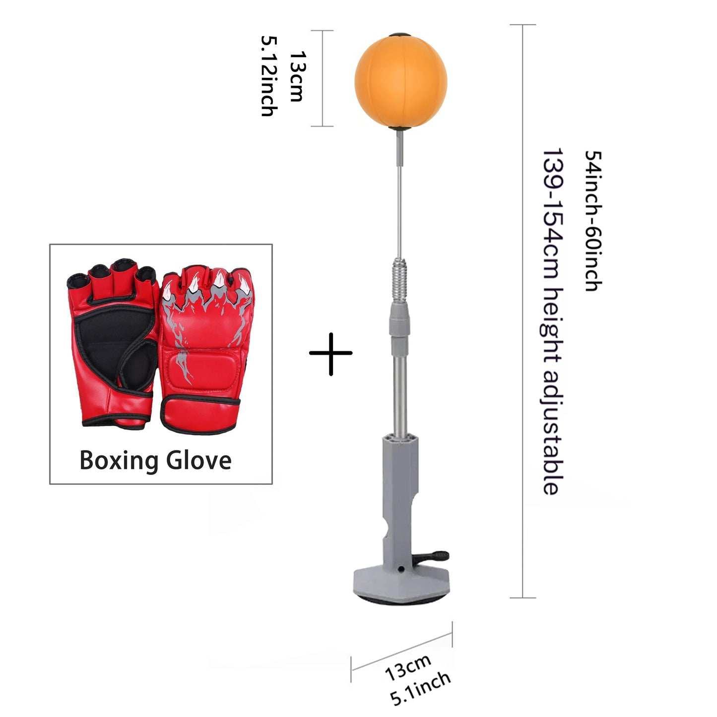 Ultimate Lightweight Suction Cup Speed Bag for Agility & Reaction Training - Perfect for Teens & Adults!